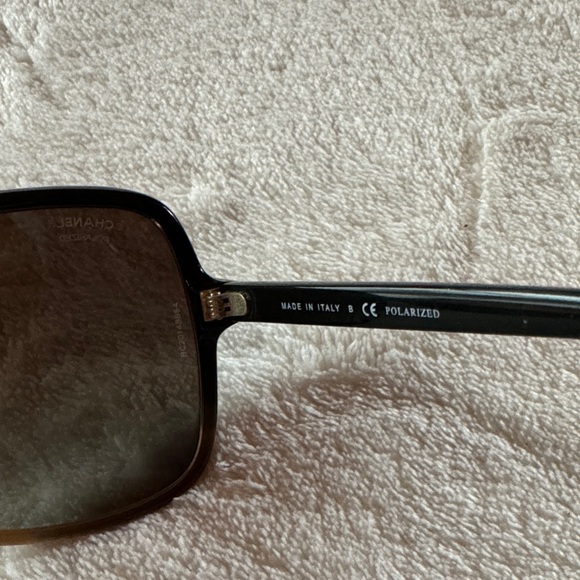 CHANEL Black and Brown Women's Sunglasses - Picture 3 of 5